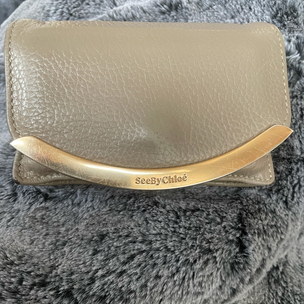 See By Chloe grey wallet